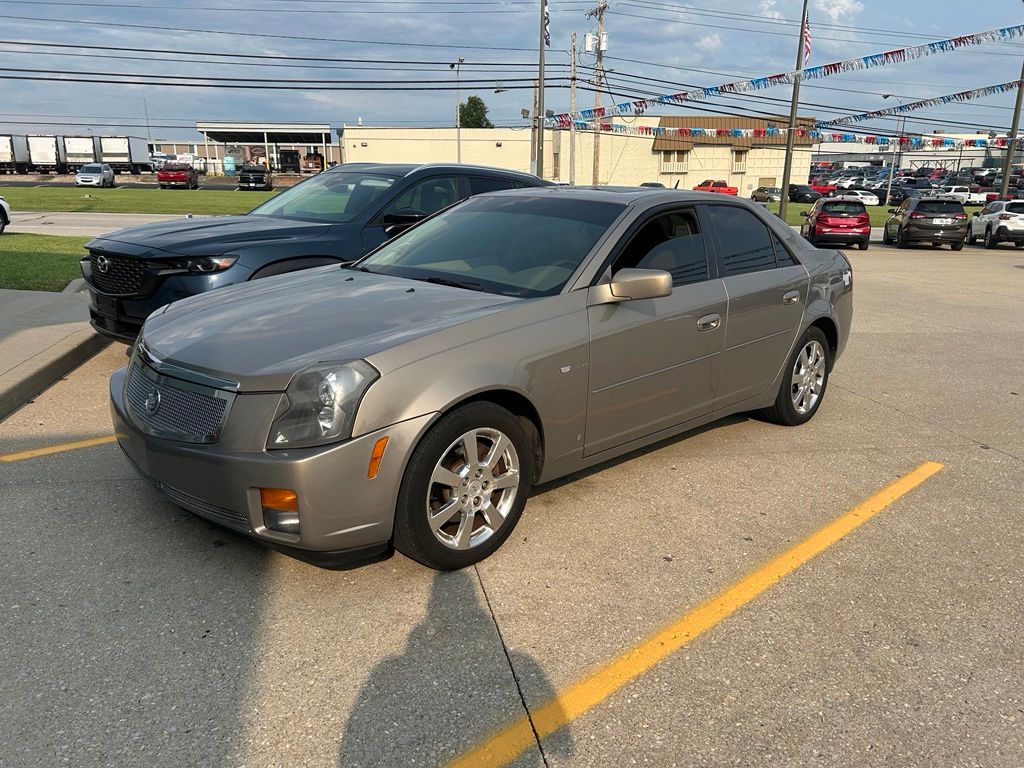 Radiant Bronze 2007 Cadillac CTS Sedan Rear-Wheel Drive 5-Speed Automatic Overdrive