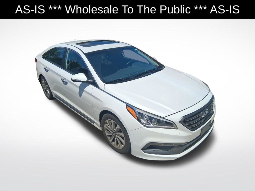 Quartz White Pearl 2017 Hyundai Sonata Sedan Front-Wheel Drive 6-Speed Automatic