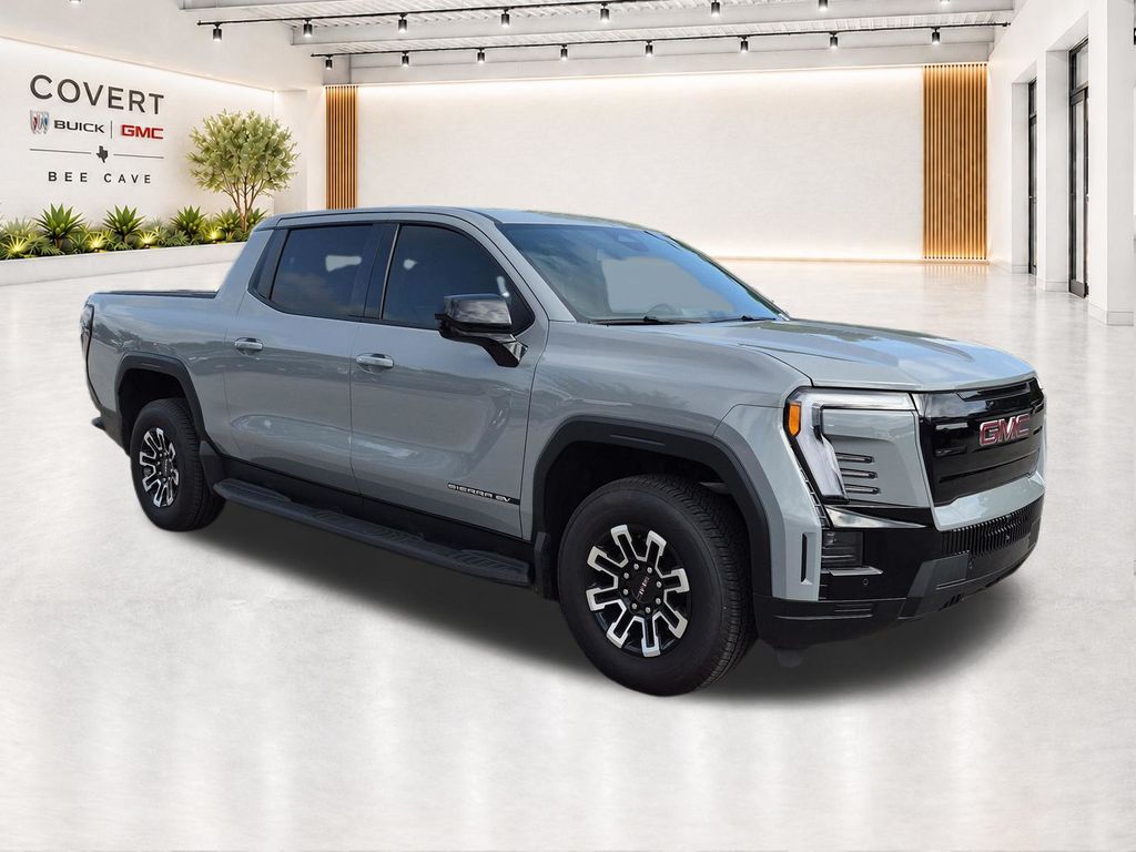 Gray 2026 GMC Sierra EV Pickup Truck All-Wheel Drive 1-Speed Automatic
