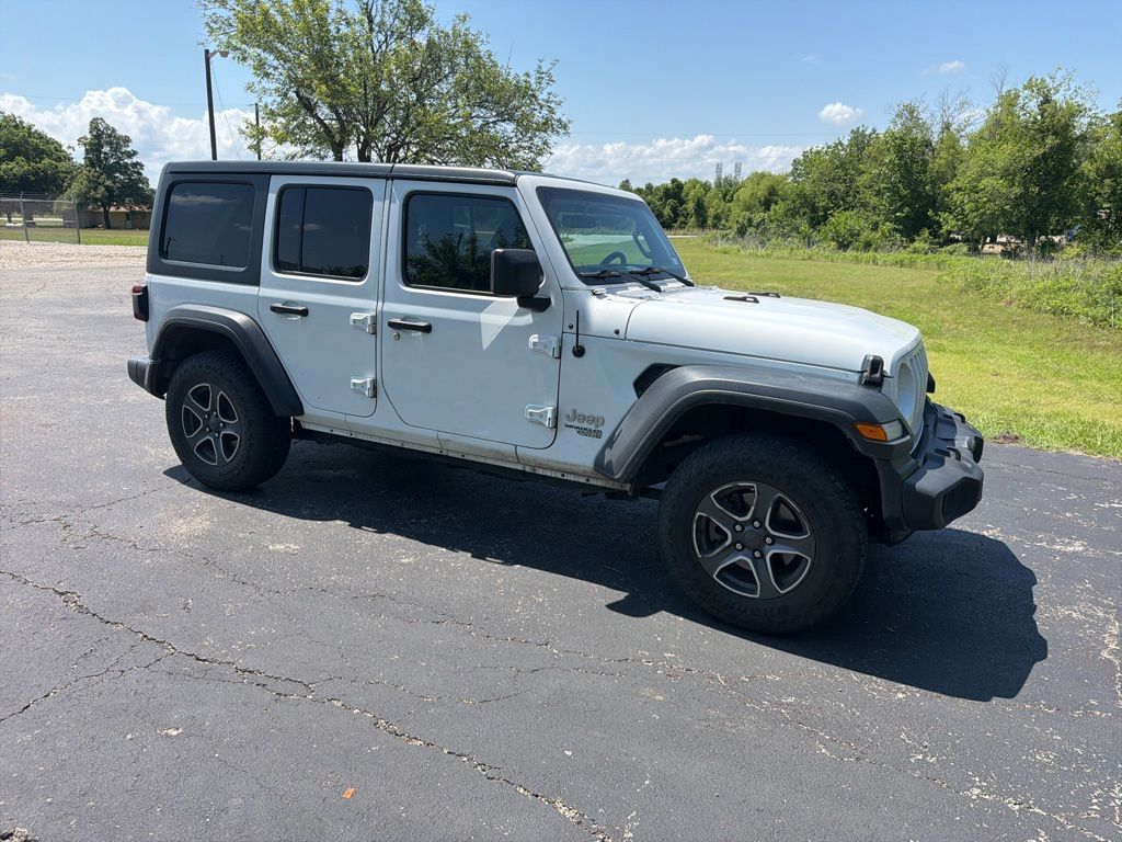 Used Car 2020 Jeep Wrangler  Unlimited Sport S For Sale Under $15,000 In Taylor, Texas