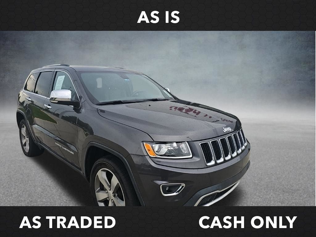 Gray (Granite Crystal Metallic Clearcoat) 2015 Jeep Grand Cherokee SUV / Crossover 4X2 8-Speed Automatic