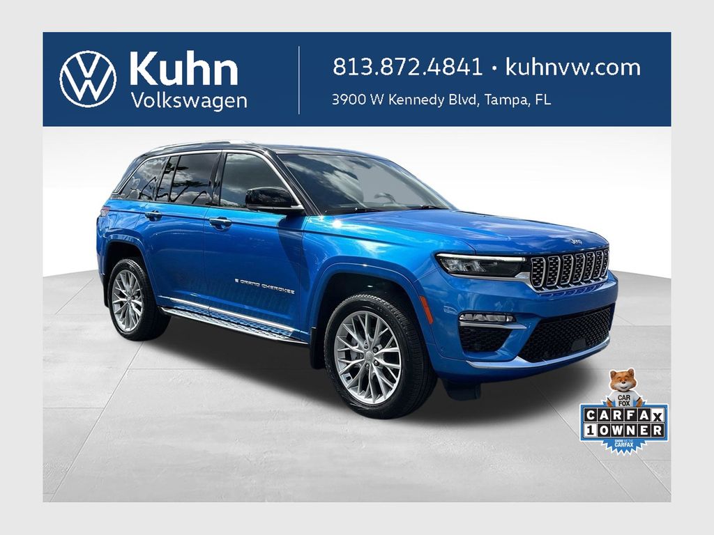 Hydro Blue Pearlcoat 2023 Jeep Grand Cherokee SUV / Crossover 4X2 8-Speed Automatic