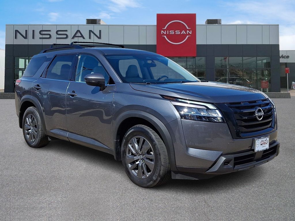 Gray (Gun Metallic) 2022 Nissan Pathfinder SV 4WD SUV / Crossover All-Wheel Drive 9-Speed Automatic
