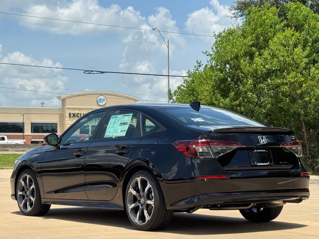 2026 Honda Civic Hybrid Sport Touring Black at Community Honda