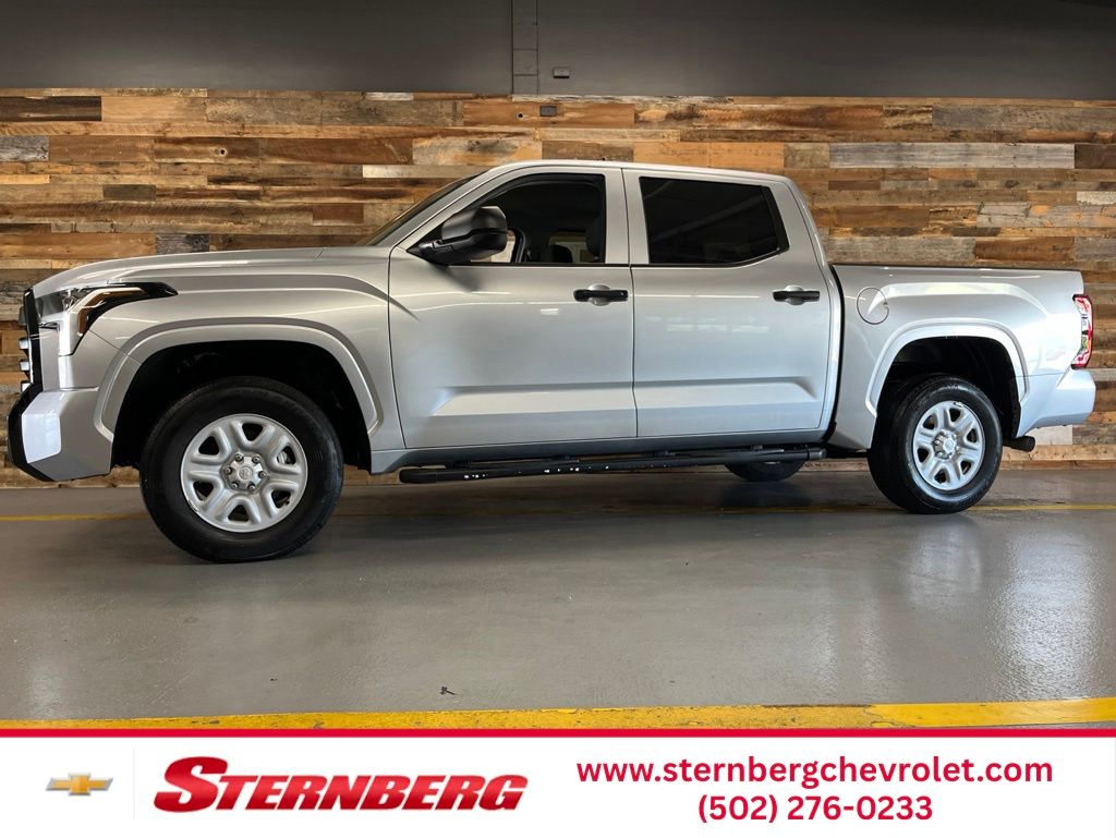 Celestial Silver Metallic 2023 Toyota Tundra Pickup Truck Four-Wheel Drive Automatic