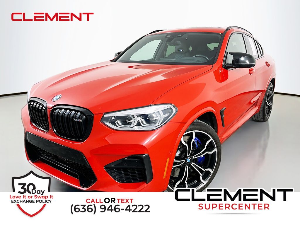 Toronto Red Metallic 2021 BMW X4 M AWD SUV / Crossover All-Wheel Drive 8-Speed Automatic