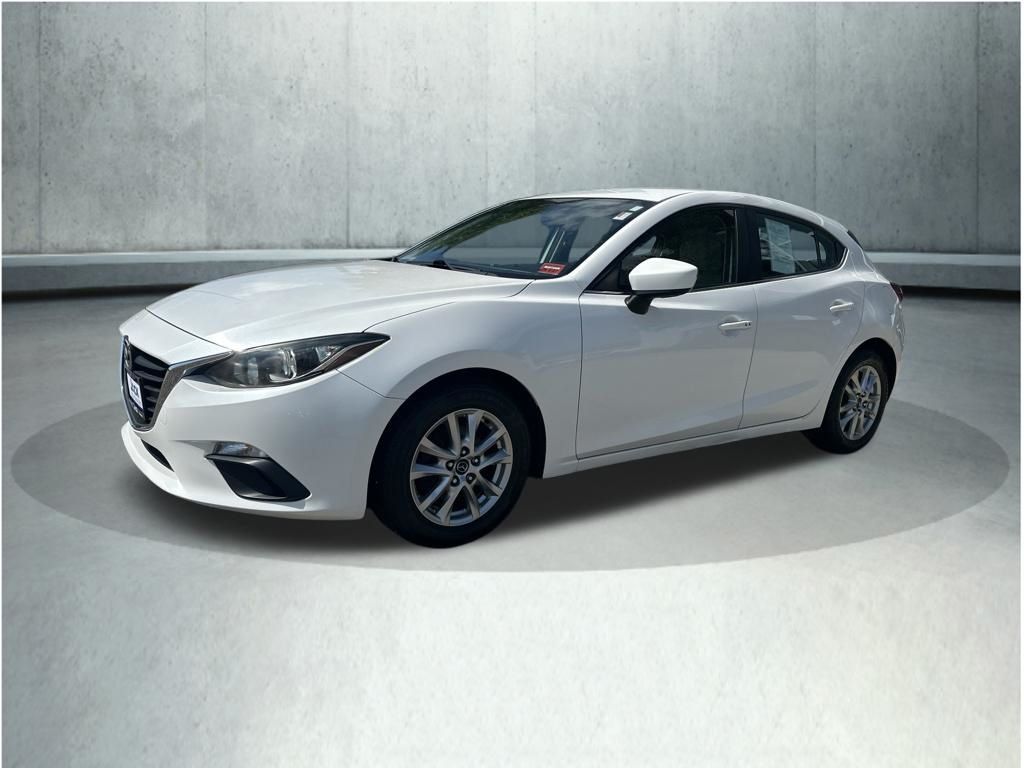 Snowflake White Pearl Mica 2014 Mazda MAZDA3 Hatchback Front-Wheel Drive 6-Speed Automatic