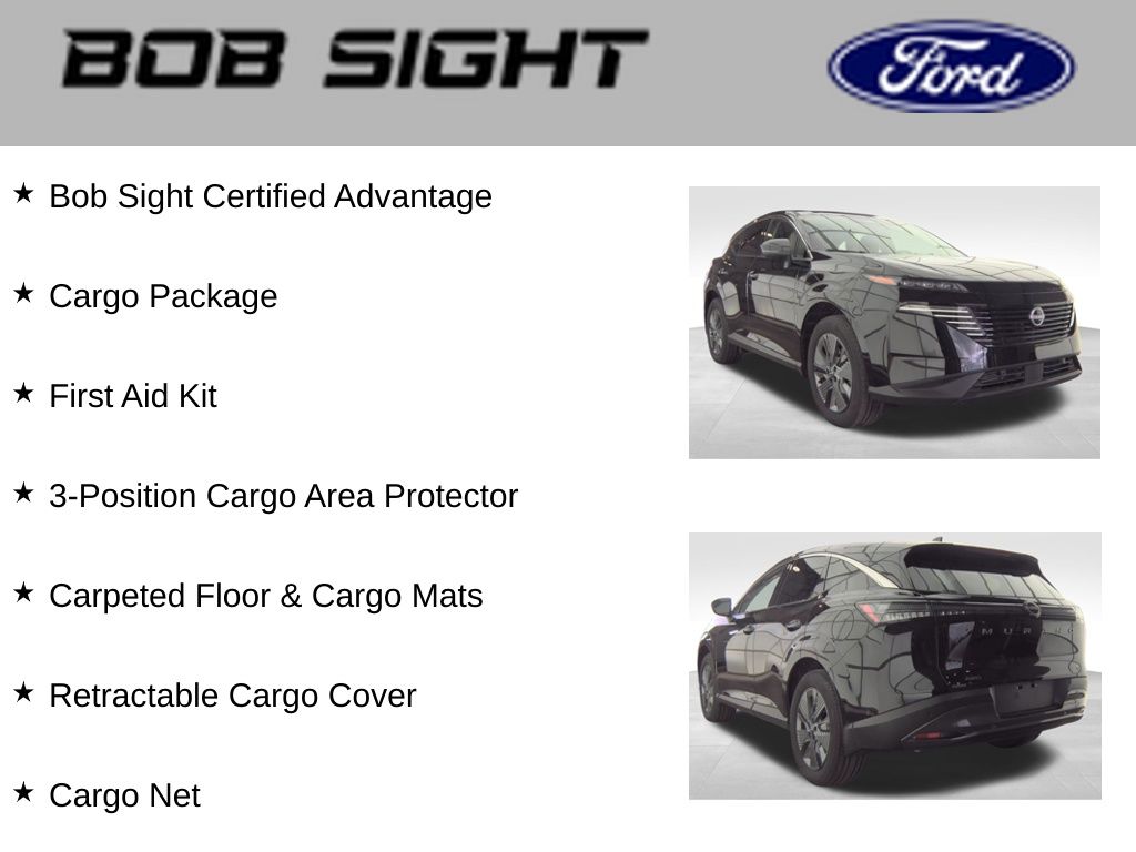 Used 2025 Nissan Murano SL with VIN 5N1AZ3CS2SC128777 for sale in Kansas City