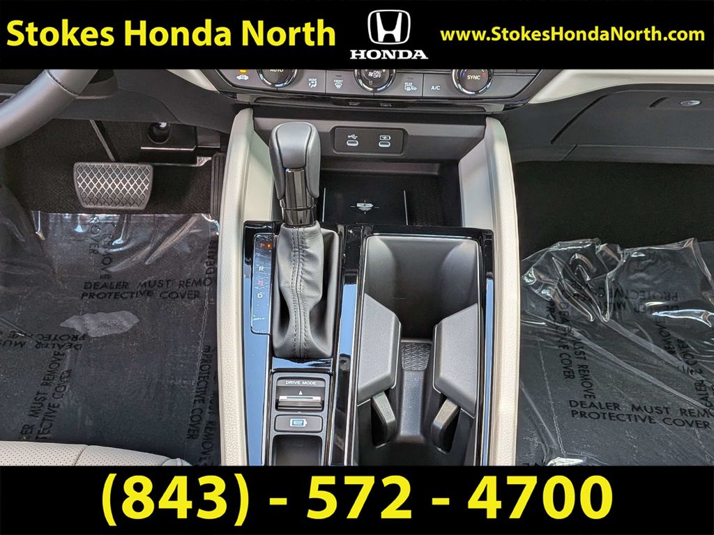 2025 Honda Accord Hybrid EX-L Gray at Stokes Honda North