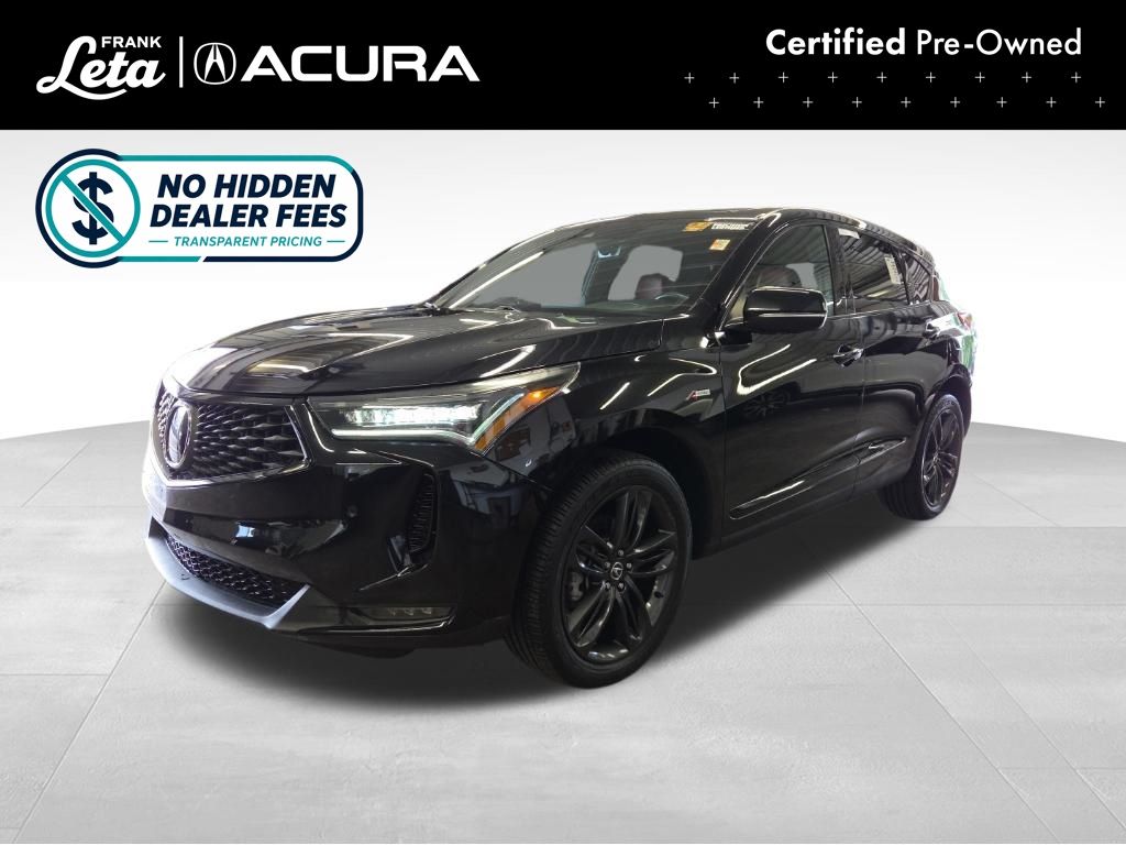 Majestic Black Pearl 2023 Acura RDX SUV / Crossover Front-Wheel Drive Automatic