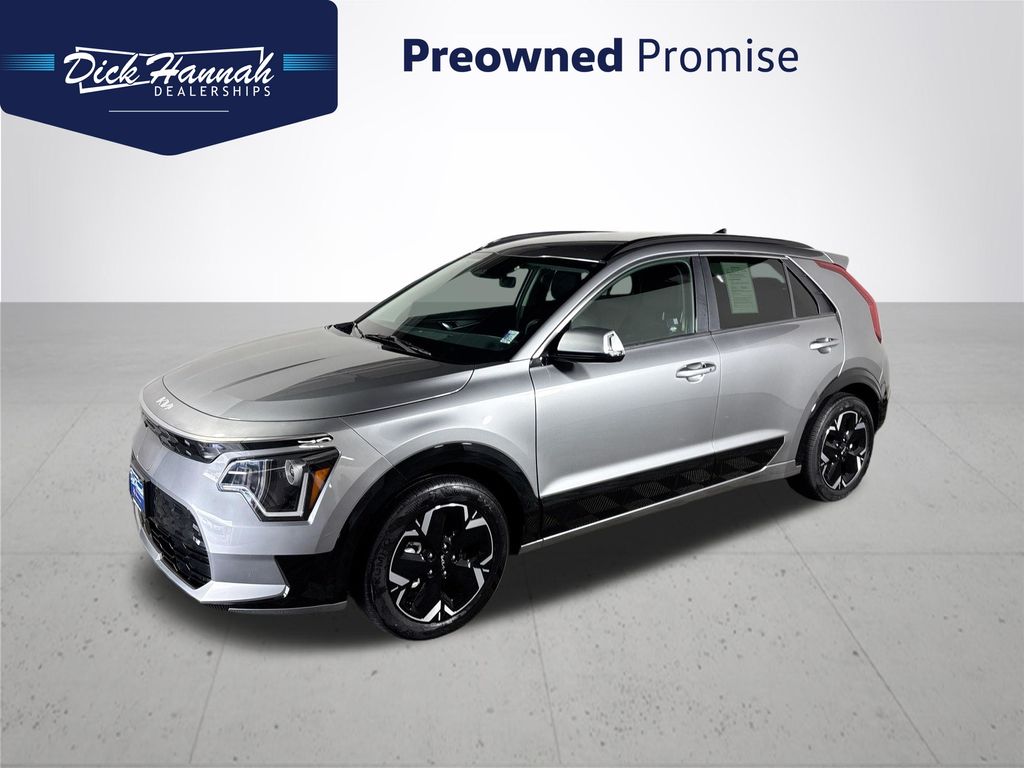 Steel Gray 2023 Kia Niro EV SUV / Crossover Front-Wheel Drive 1-Speed Automatic