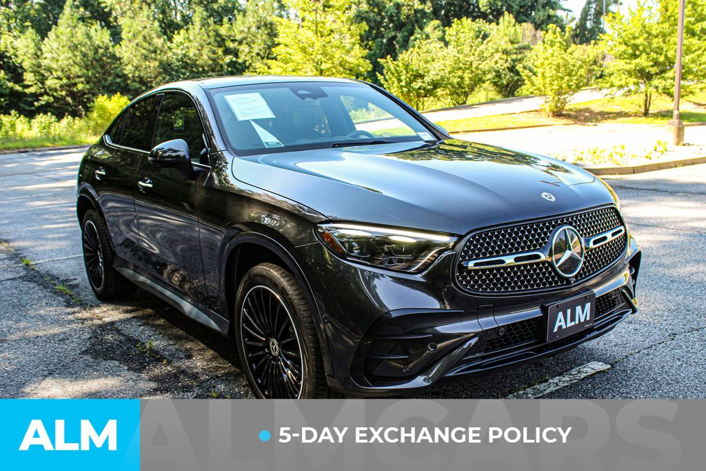 Used 2025 Gray Mercedes-Benz GLC 300 Coupe image 3