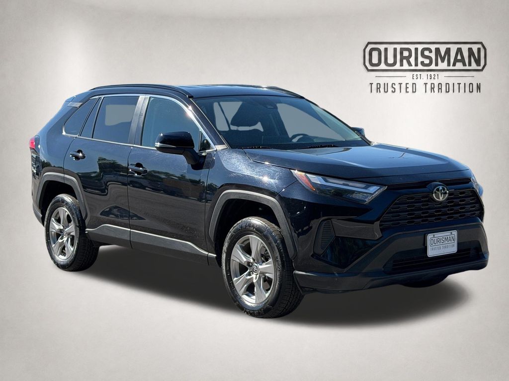 Midnight Black Metallic 2024 Toyota RAV4 SUV / Crossover Front-Wheel Drive 8-Speed Automatic