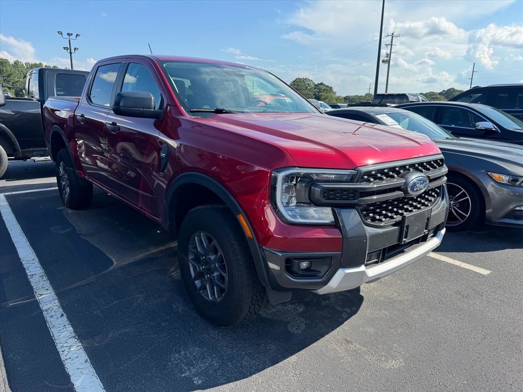 Ruby Red Metallic 2025 Ford Ranger Pickup Truck Four-Wheel Drive Automatic