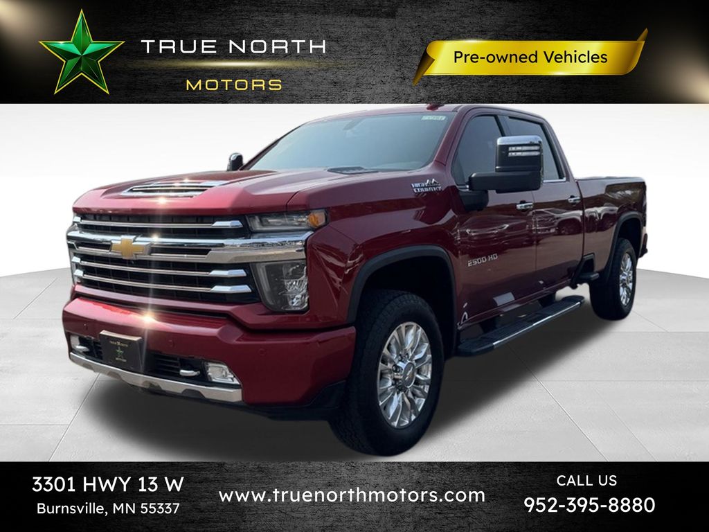 Cherry Red Tintcoat 2022 Chevrolet Silverado 2500HD Pickup Truck Four-Wheel Drive 6-Speed Automatic