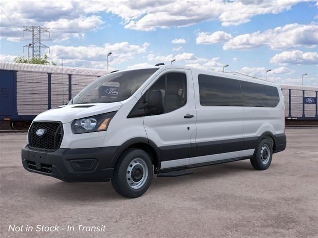 Oxford White 2026 Ford Transit Passenger Van Rear-Wheel Drive 