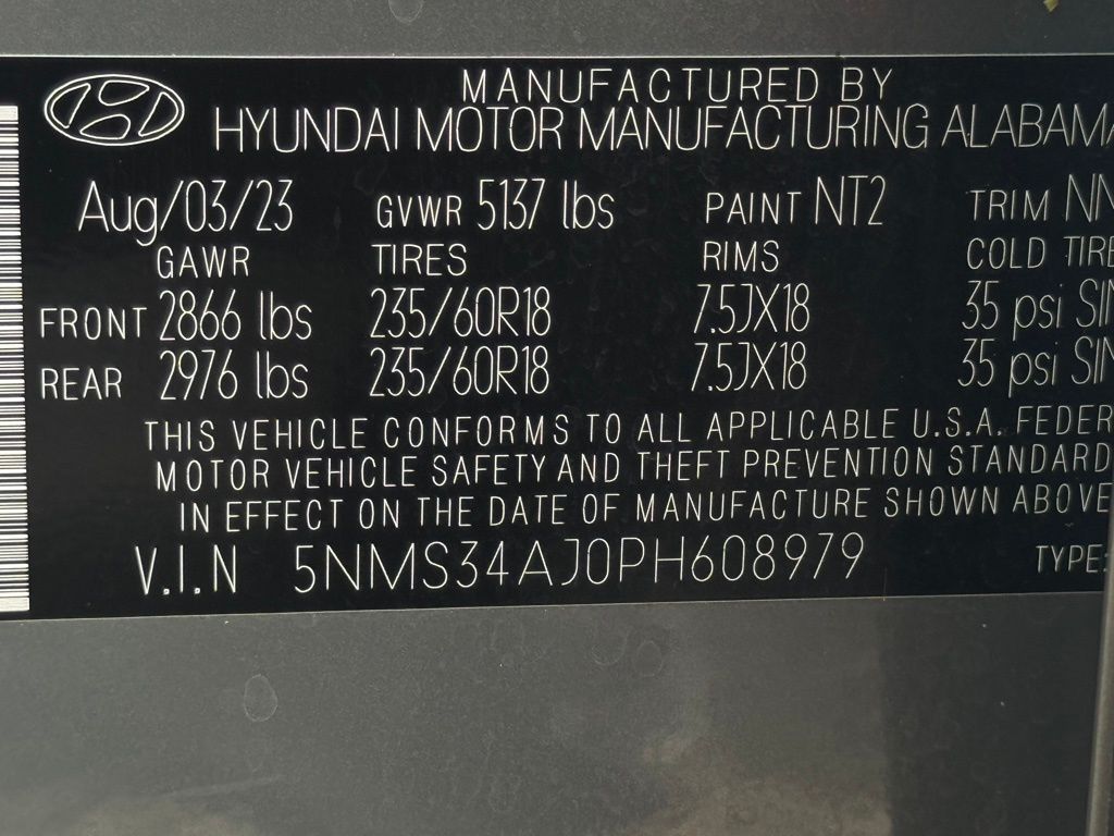 2023 Hyundai Santa Fe SEL