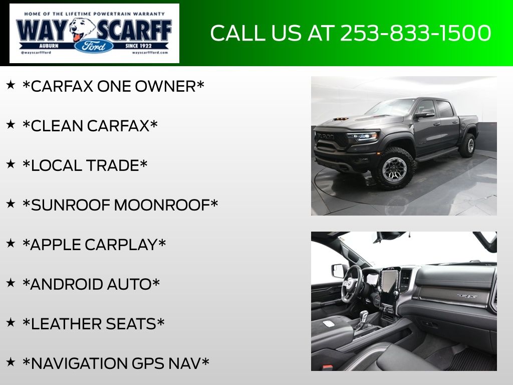 2022 Ram 1500 TRX Crew Cab 4x4 5'7" Box