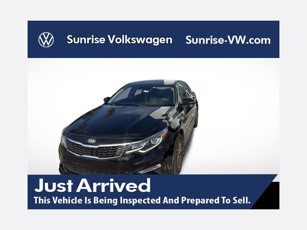 Ebony Black 2020 Kia Optima Sedan Front-Wheel Drive 6-Speed Automatic