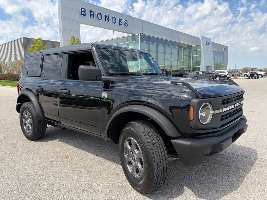 Shadow Black 2025 Ford Bronco Big Bend 4-Door 4WD SUV / Crossover Four-Wheel Drive Automatic