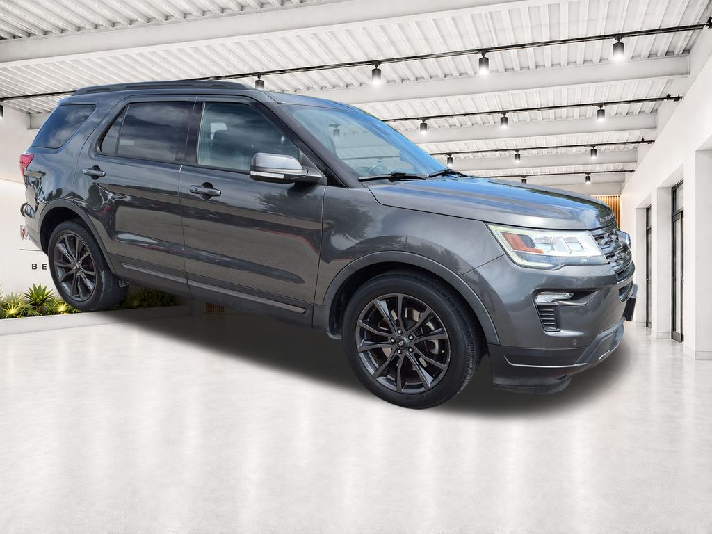 Gray (Magnetic) 2018 Ford Explorer SUV / Crossover Front-Wheel Drive 6-Speed Automatic