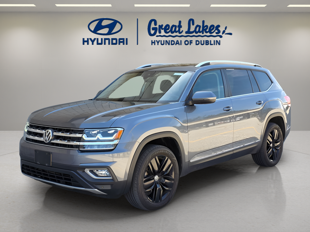 Platinum Gray Metallic 2018 Volkswagen Atlas SEL 4Motion SUV / Crossover All-Wheel Drive 8-Speed Automatic