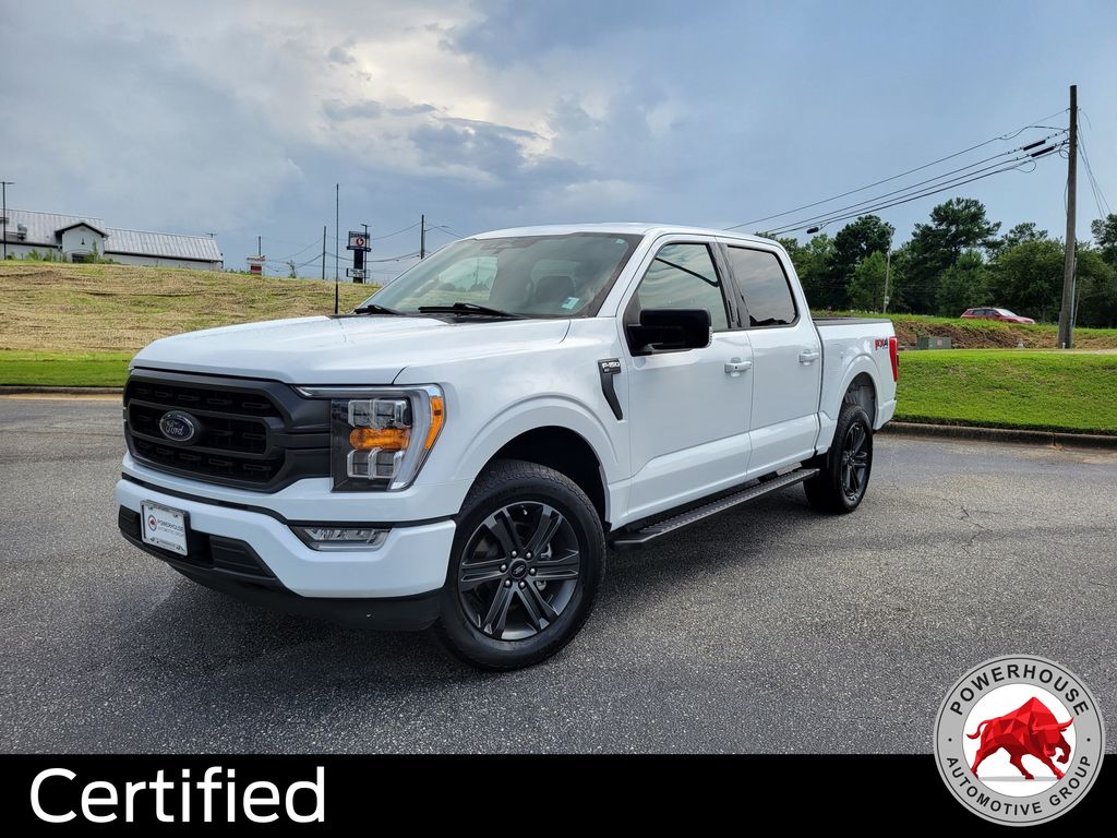 Oxford White 2023 Ford F-150 Pickup Truck Four-Wheel Drive Automatic