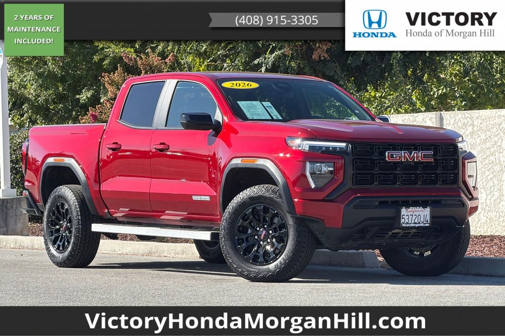 Volcanic Red Tintcoat 2026 GMC Canyon Pickup Truck 4X2 8-Speed Automatic
