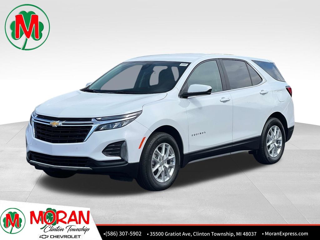 Summit White 2024 Chevrolet Equinox LT FWD with 1LT SUV / Crossover Front-Wheel Drive 6-Speed Automatic Overdrive