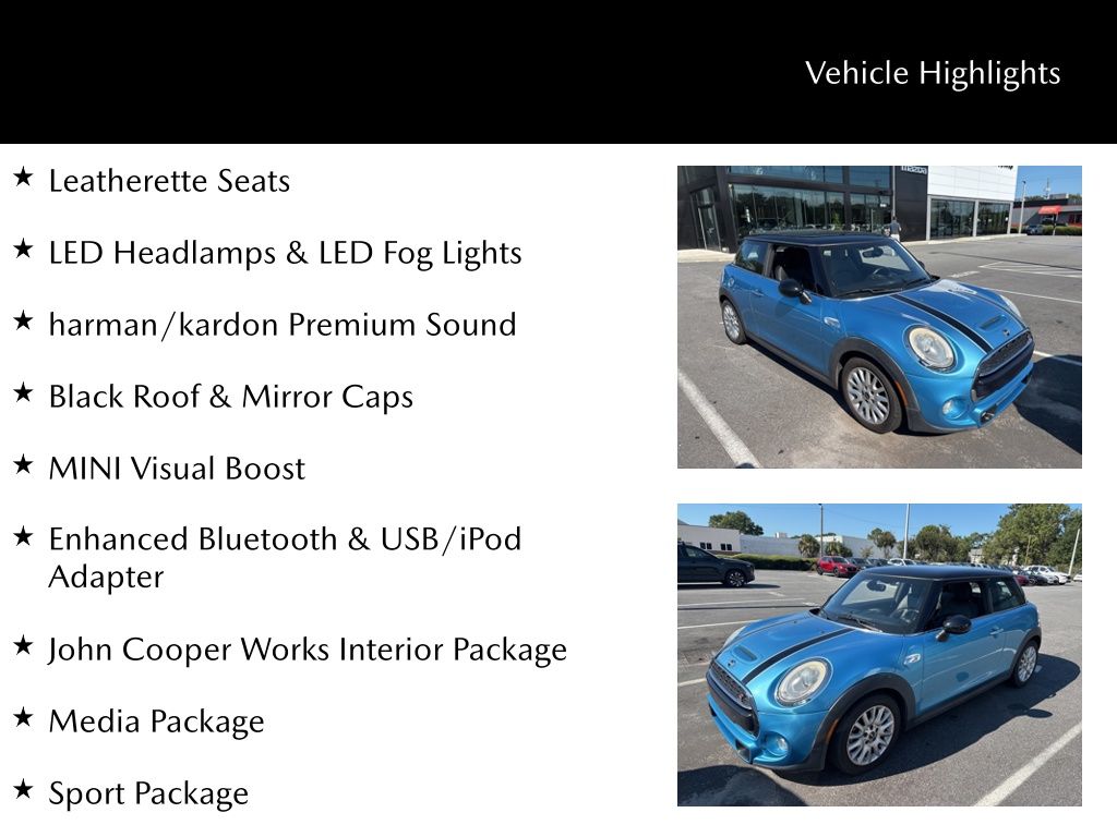 2015 MINI Hardtop 2 Door Cooper S