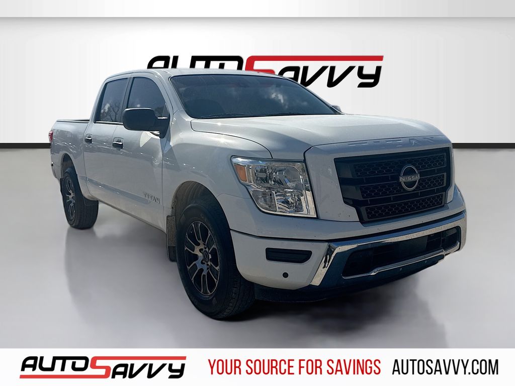 2024 Nissan Titan SV White at Bayshore Chrysler Jeep Dodge Ram