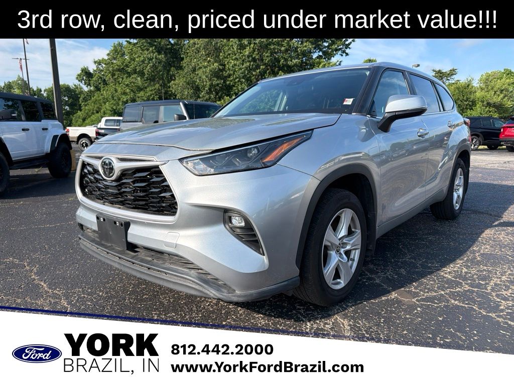Celestial Silver Metallic 2023 Toyota Highlander SUV / Crossover Front-Wheel Drive 8-Speed Automatic