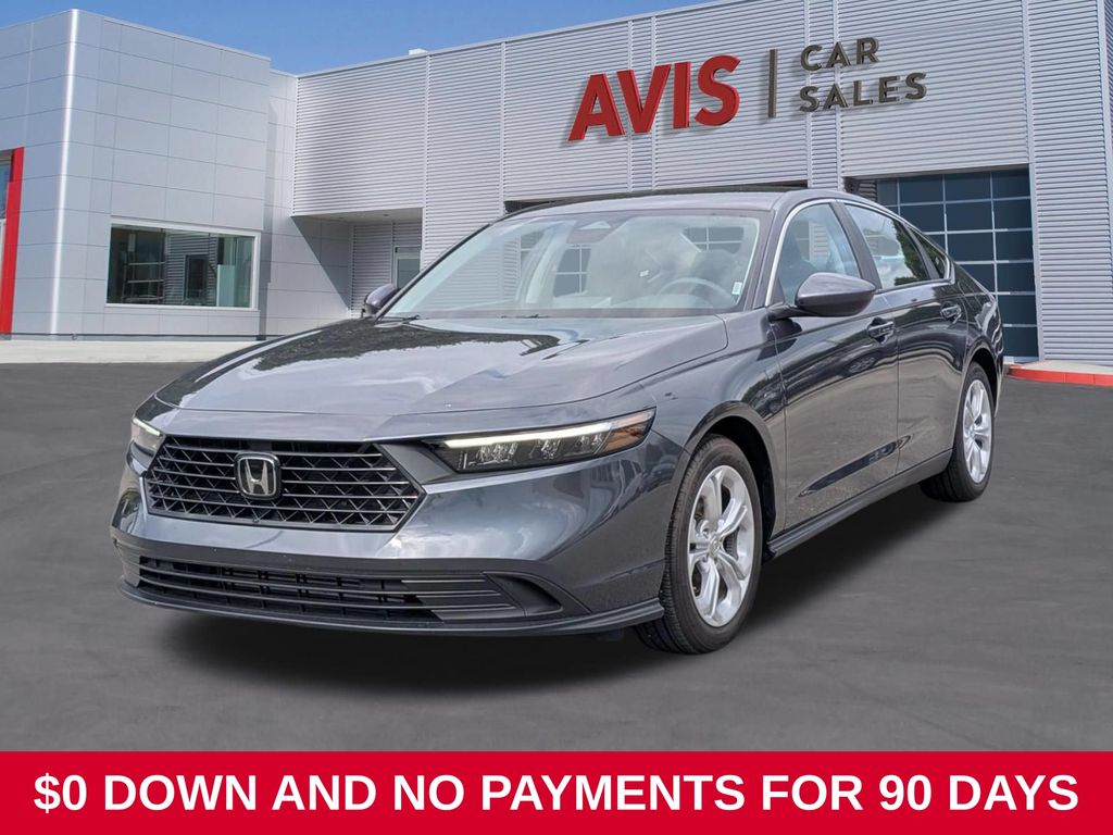 Urban Gray Pearl 2025 Honda Accord Sedan Front-Wheel Drive Continuously Variable Transmission