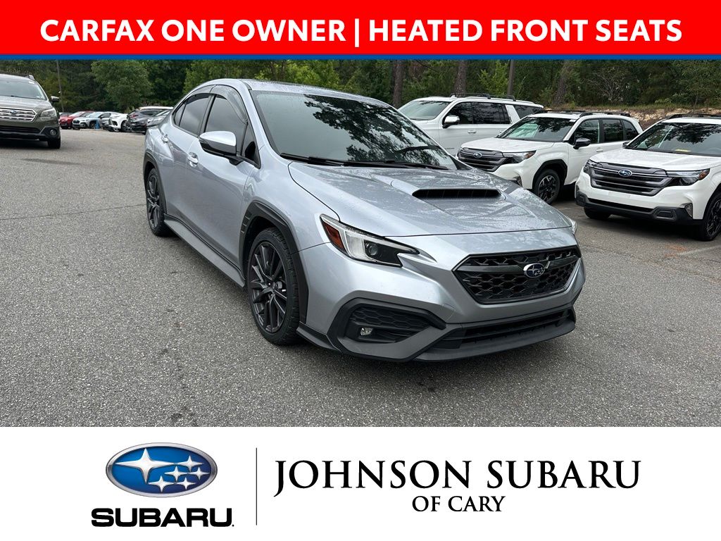 Ice Silver Metallic 2022 Subaru WRX Sedan All-Wheel Drive Continuously Variable Transmission