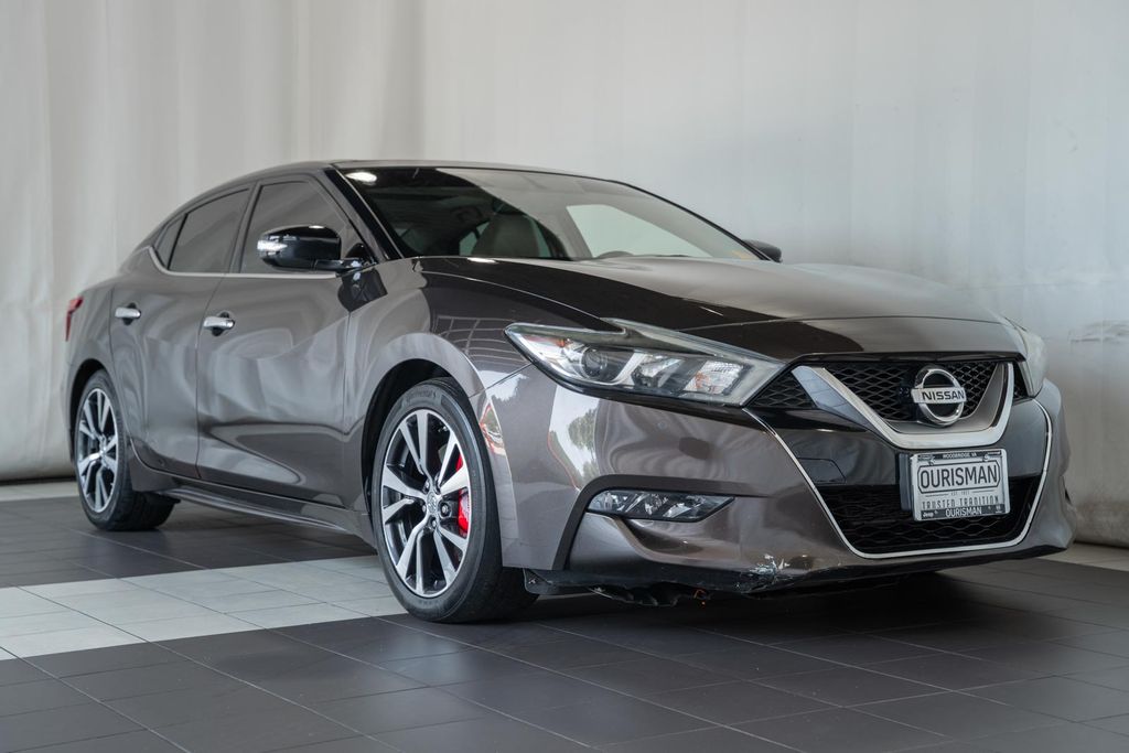 Forged Bronze 2016 Nissan Maxima Sedan Front-Wheel Drive Continuously Variable Transmission