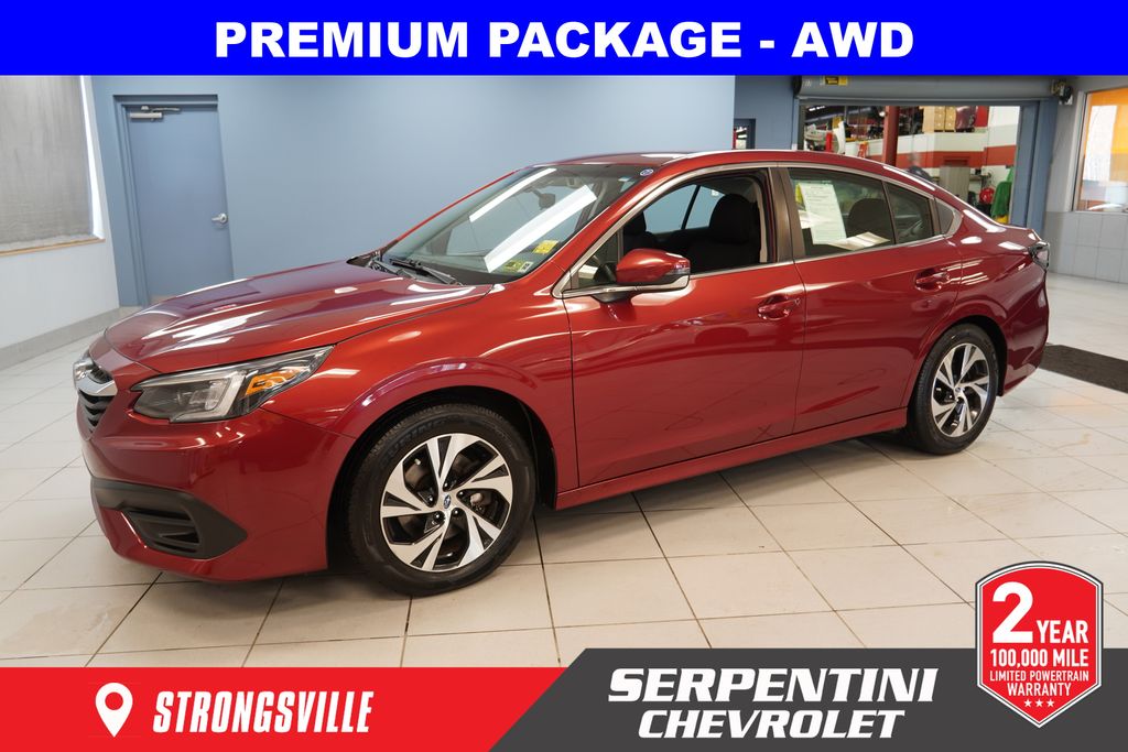 Crimson Red Pearl 2020 Subaru Legacy 2.5i Premium AWD Sedan All-Wheel Drive Continuously Variable Transmission