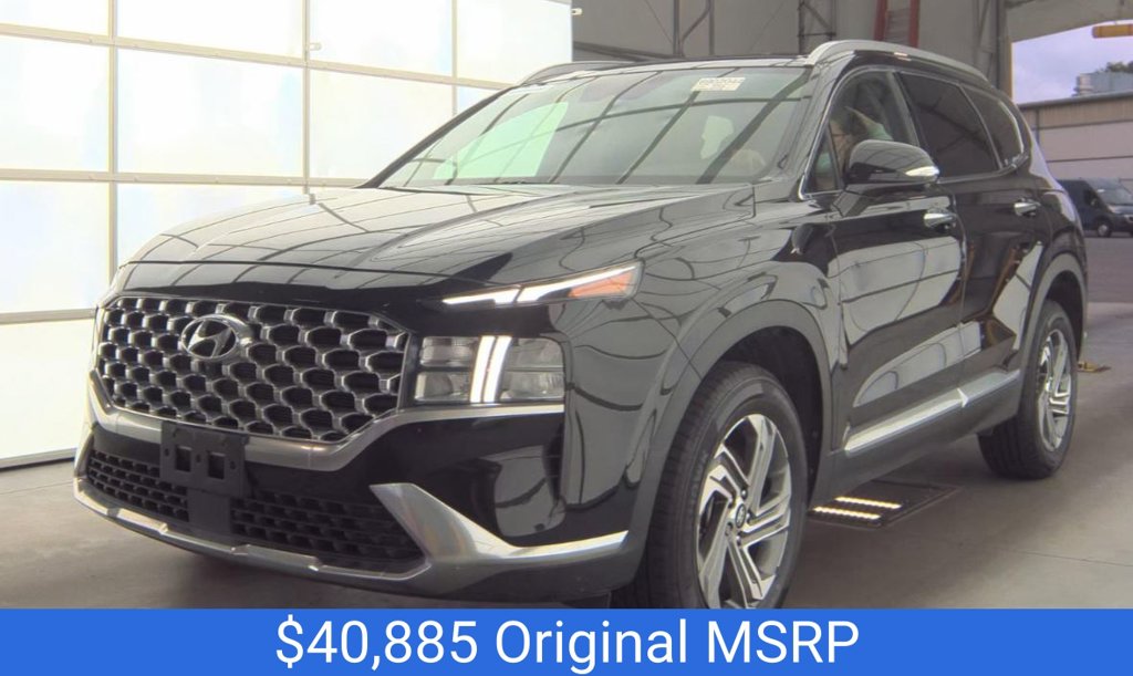 Twilight Black 2023 Hyundai Santa Fe SUV / Crossover All-Wheel Drive 8-Speed Automatic