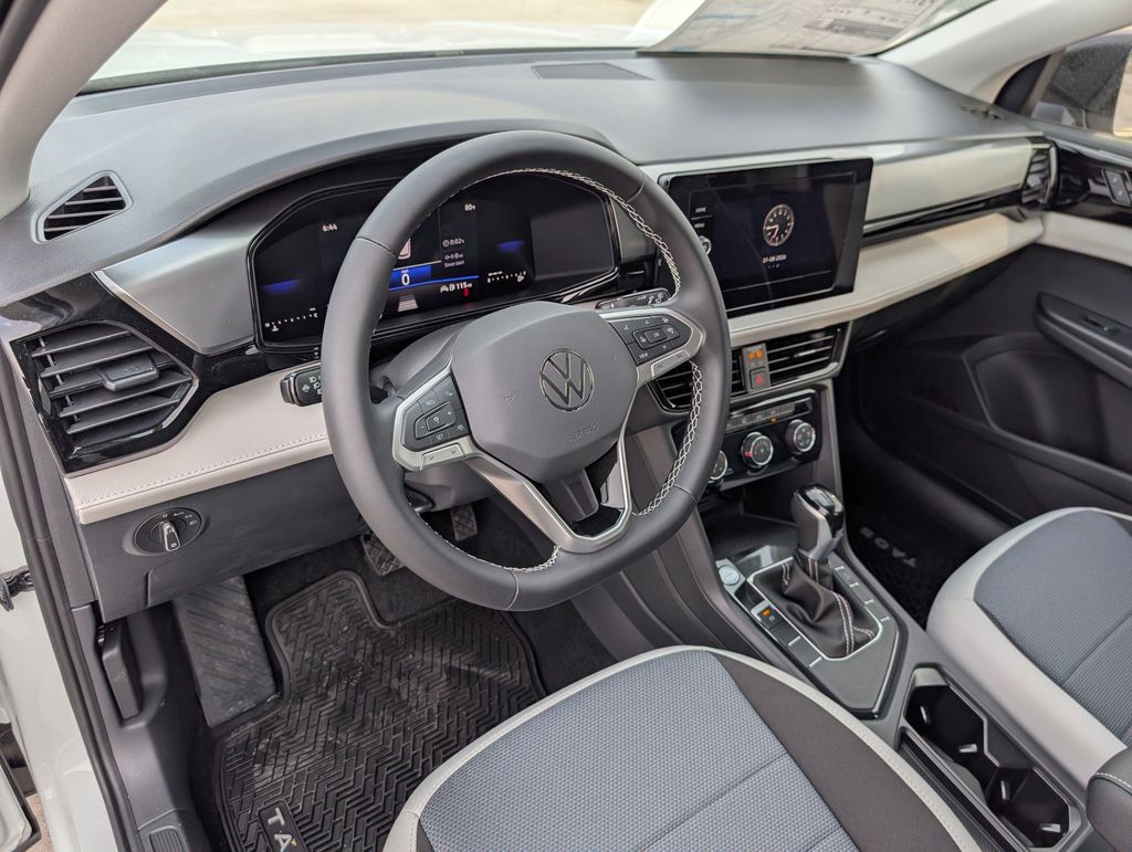 2026 Volkswagen Taos 1.5T S White at Texan Dodge Chrysler Jeep Ram