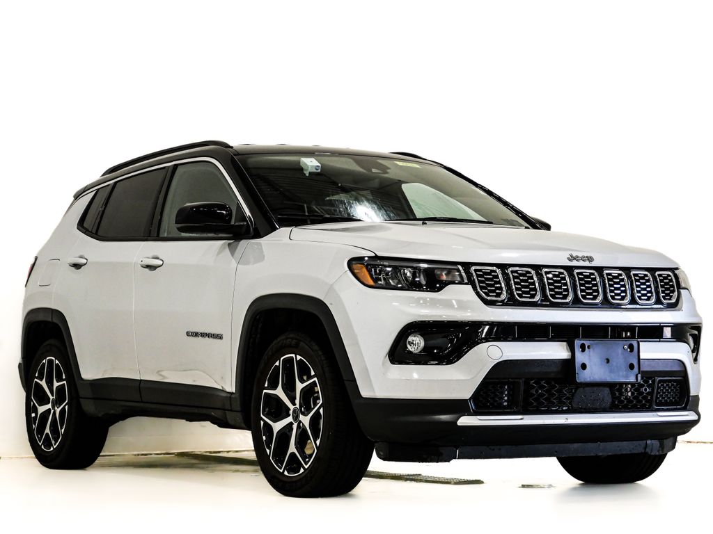 Silver Zynith Metallic Clearcoat 2025 Jeep Compass SUV / Crossover Four-Wheel Drive 8-Speed Automatic