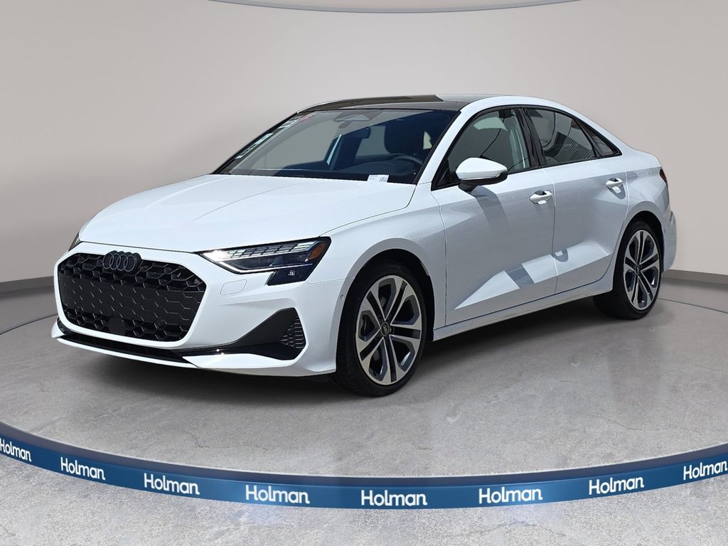 Arkona White 2026 Audi A3 Hatchback 7-Speed Automatic