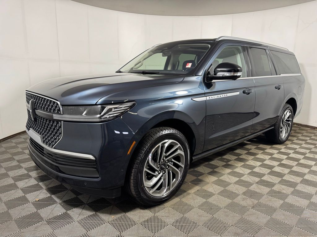 Blue Metallic 2025 Lincoln Navigator SUV / Crossover Four-Wheel Drive Automatic