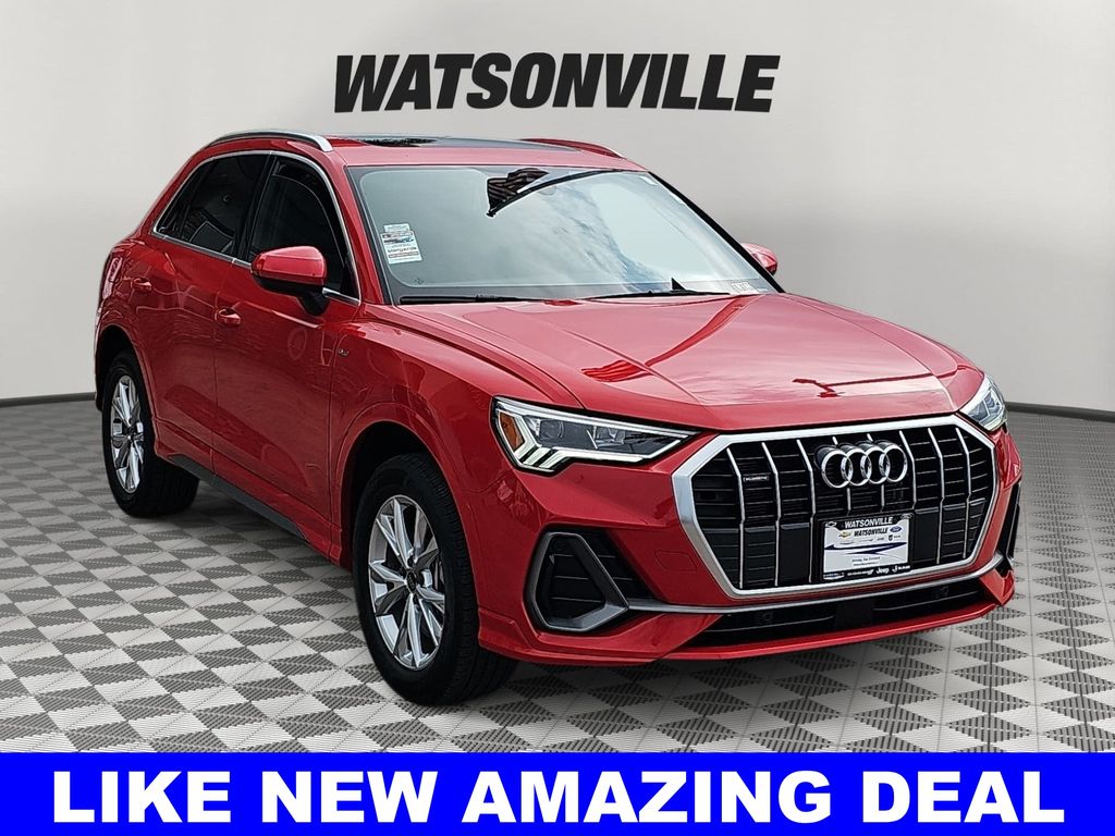 Progressive Red Metallic 2025 Audi Q3 quattro Premium S Line 45 TFSI SUV / Crossover All-Wheel Drive 8-Speed Automatic
