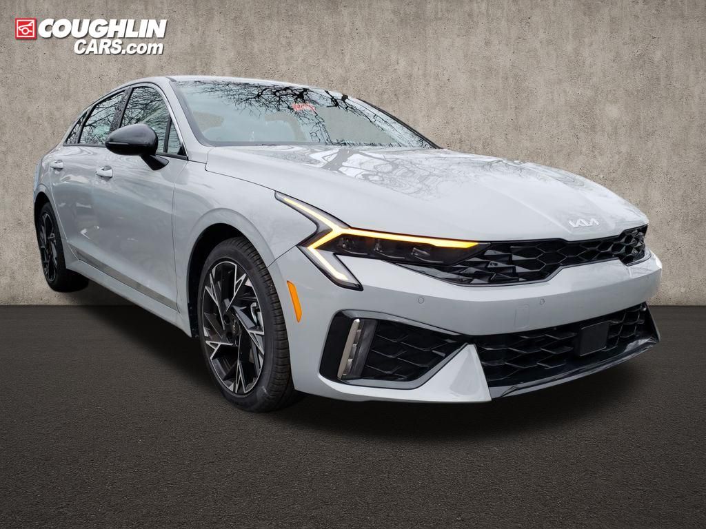 Wolf Gray 2026 Kia K5 GT-Line FWD Sedan Front-Wheel Drive 8-Speed Automatic