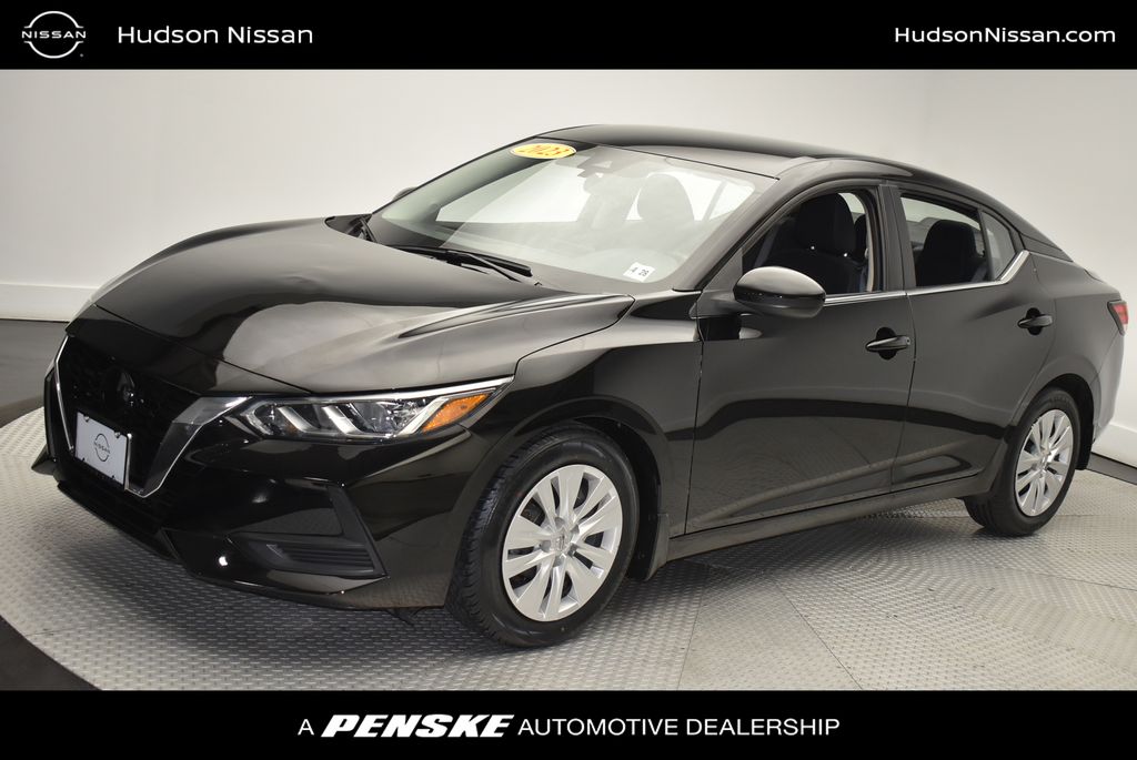 Super Black 2020 Nissan Sentra SV FWD Sedan Front-Wheel Drive Continuously Variable Transmission
