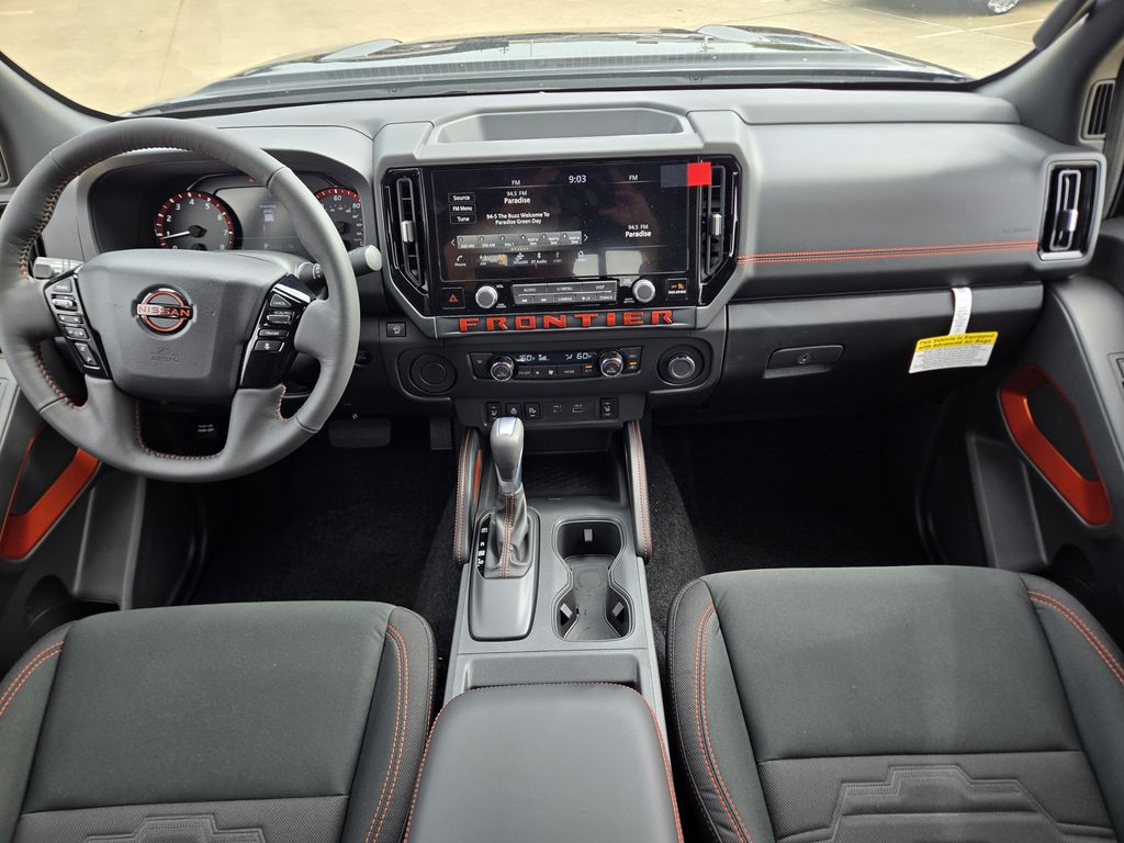 2026 Nissan Frontier PRO-X Black at Central Houston Nissan