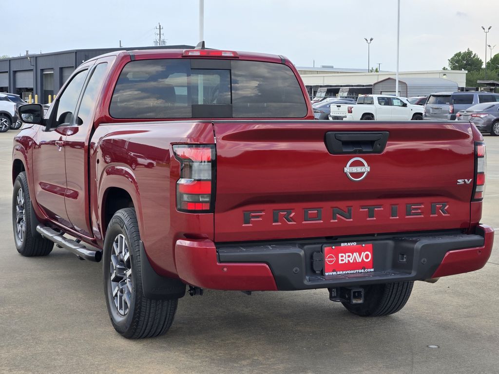 2023 Nissan Frontier SV Red at Central Houston Nissan