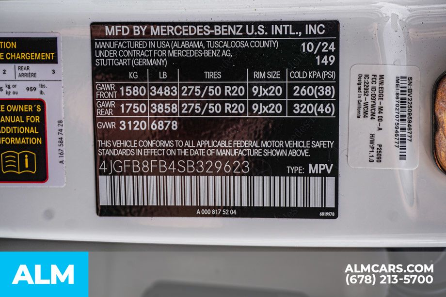 Used 2025 White Mercedes-Benz GLE 580 image 63