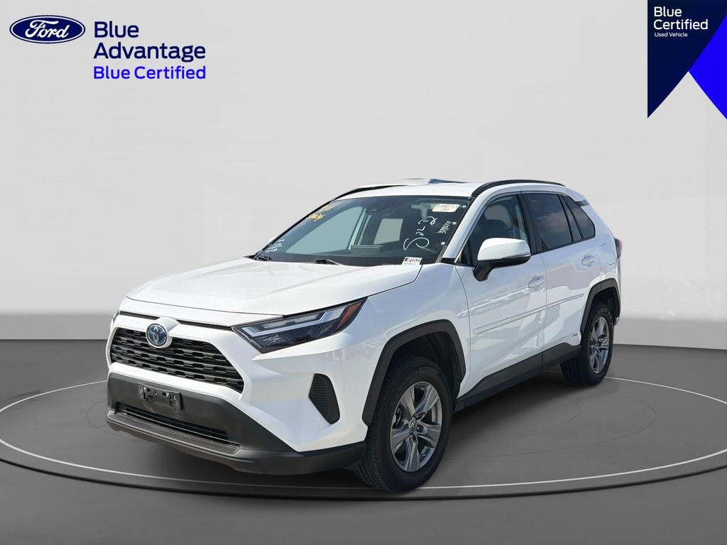 Ice Cap 2024 Toyota RAV4 Hybrid SUV / Crossover All-Wheel Drive Continuously Variable Transmission