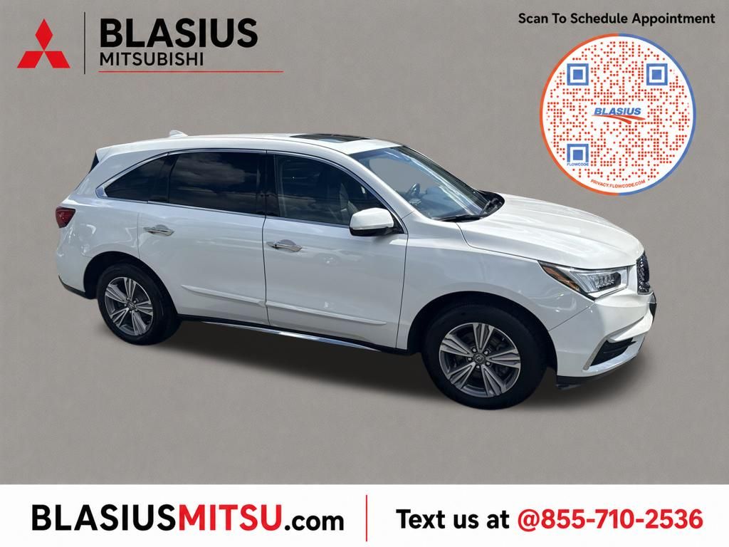 White 2020 Acura MDX SUV / Crossover All-Wheel Drive 9-Speed Automatic