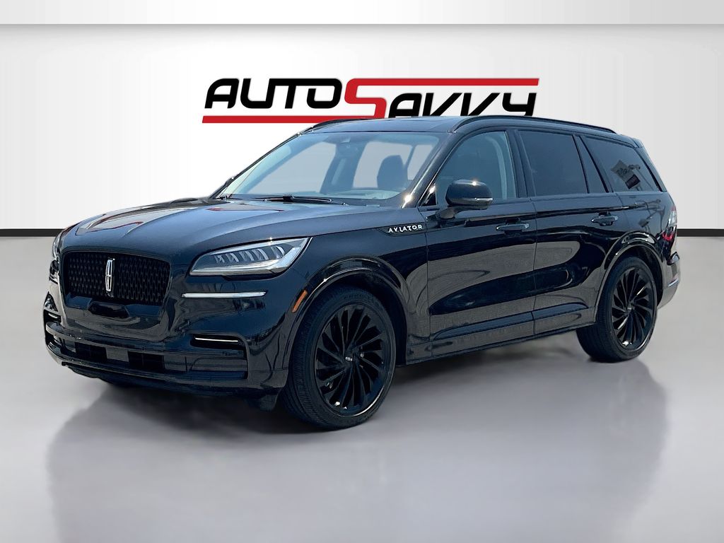 2023 Lincoln Aviator Reserve Black at Genesis of Spring